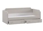 Кровать с мягкой обивкой и ящиками Кантри Тип 1 (900) - ТД-308.12.02