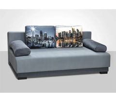 Прямой диван Комбо-1 БД еврокнижка без подлокотников