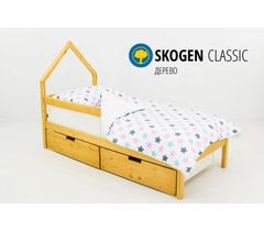 Детская кровать-домик мини «Svogen дерево»