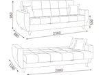 Диван Бетти 2 БД