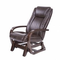 Кресло-качалка глайдер Гелиос 1581 коричневое