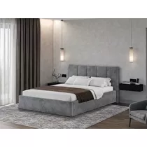 Кровать № 14 (полоски) с основанием без ПМ