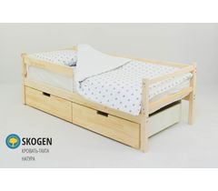 Деревянная кровать-тахта «Svogen натура»