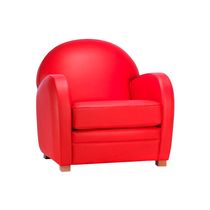 Кресло Кардив красное современный стиль в гостиную