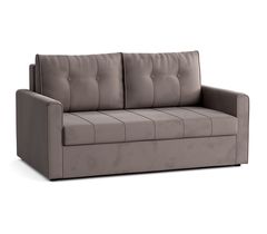 Прямой диван Лео (138) ТД 381 еврокнижка коричневый