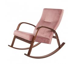 Кресло-качалка Ирса 382 розовое в гостиную