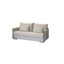 Прямой диван-кровать "Том" (вариант 2) еврокнижка серый